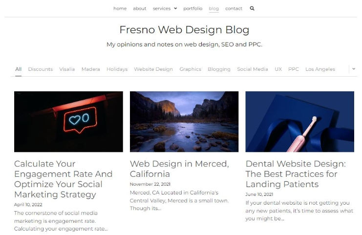 部落格網站範例 部落格網站範例